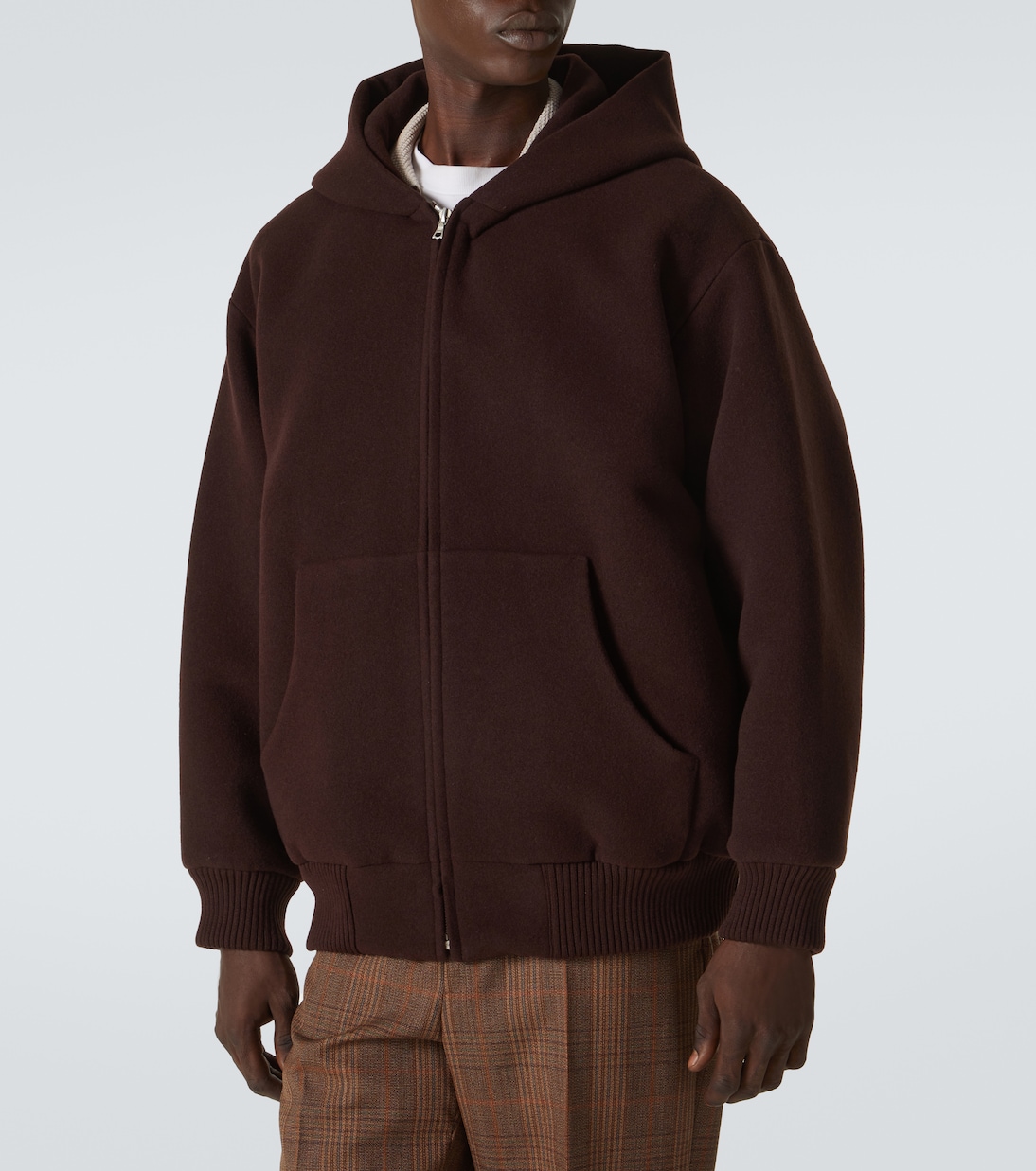 Sudadera con capucha de lana oversized | Auralee