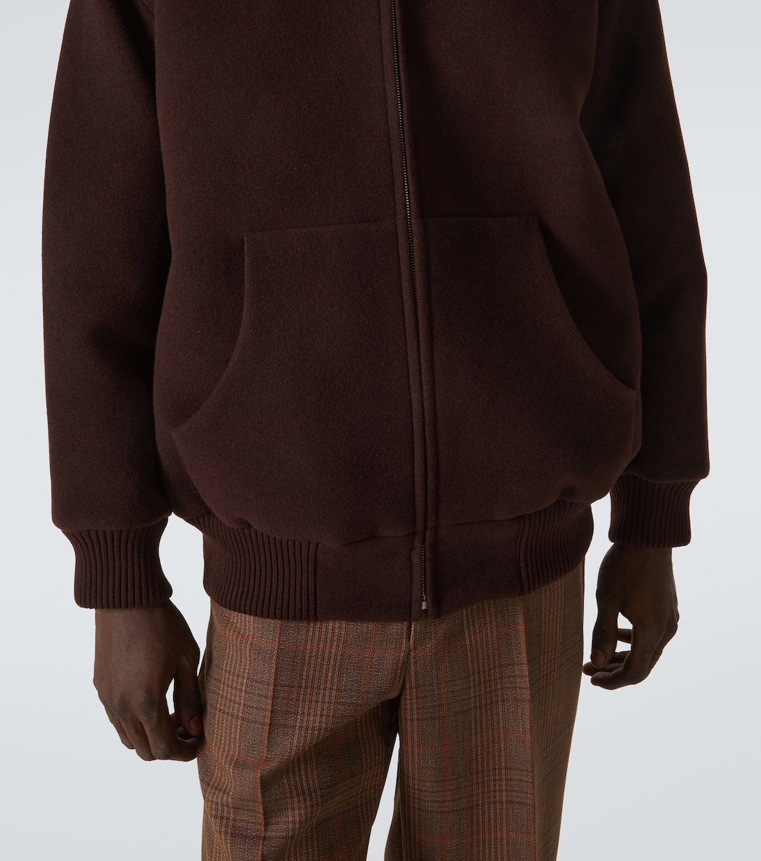 Sudadera con capucha de lana oversized | Auralee