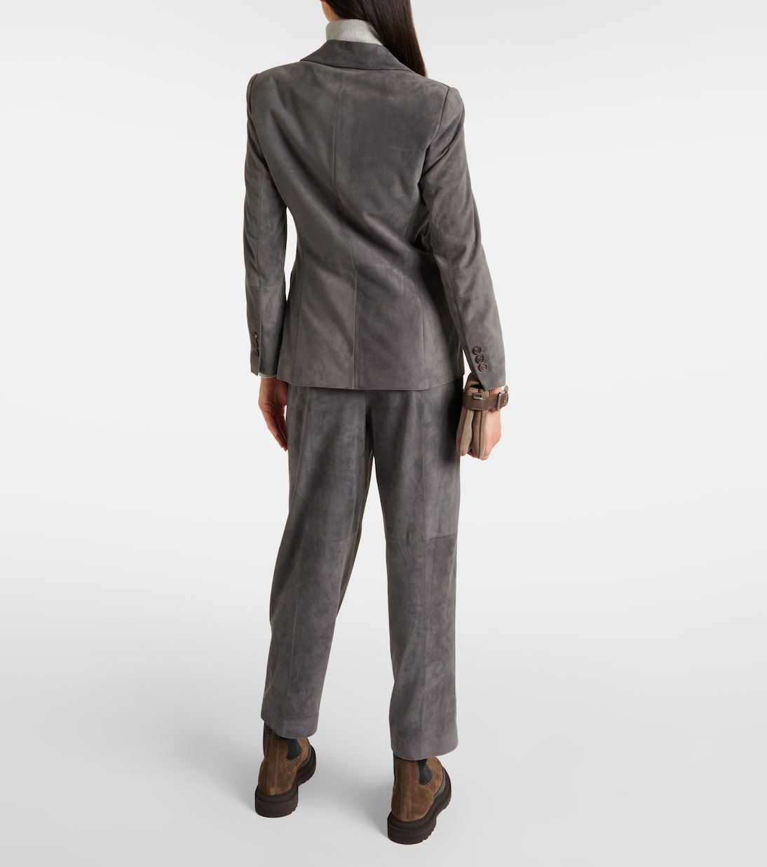 Blazer en daim | Brunello Cucinelli