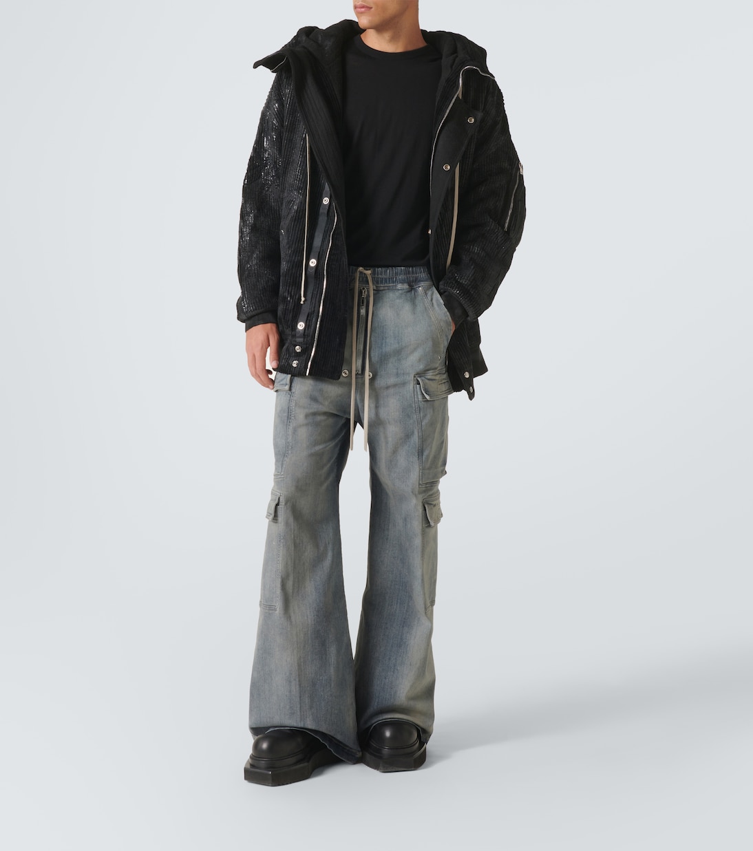Jumbo Bela cotton-blend cargo pants | DRKSHDW by Rick Owens