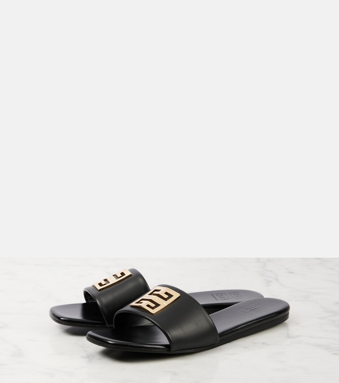 4G leather slides | Givenchy