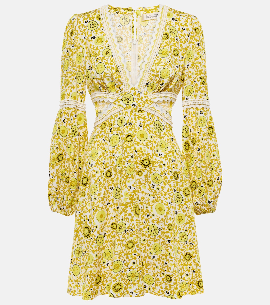 Bedrucktes Minikleid Kimmie aus Twill | Diane von Furstenberg