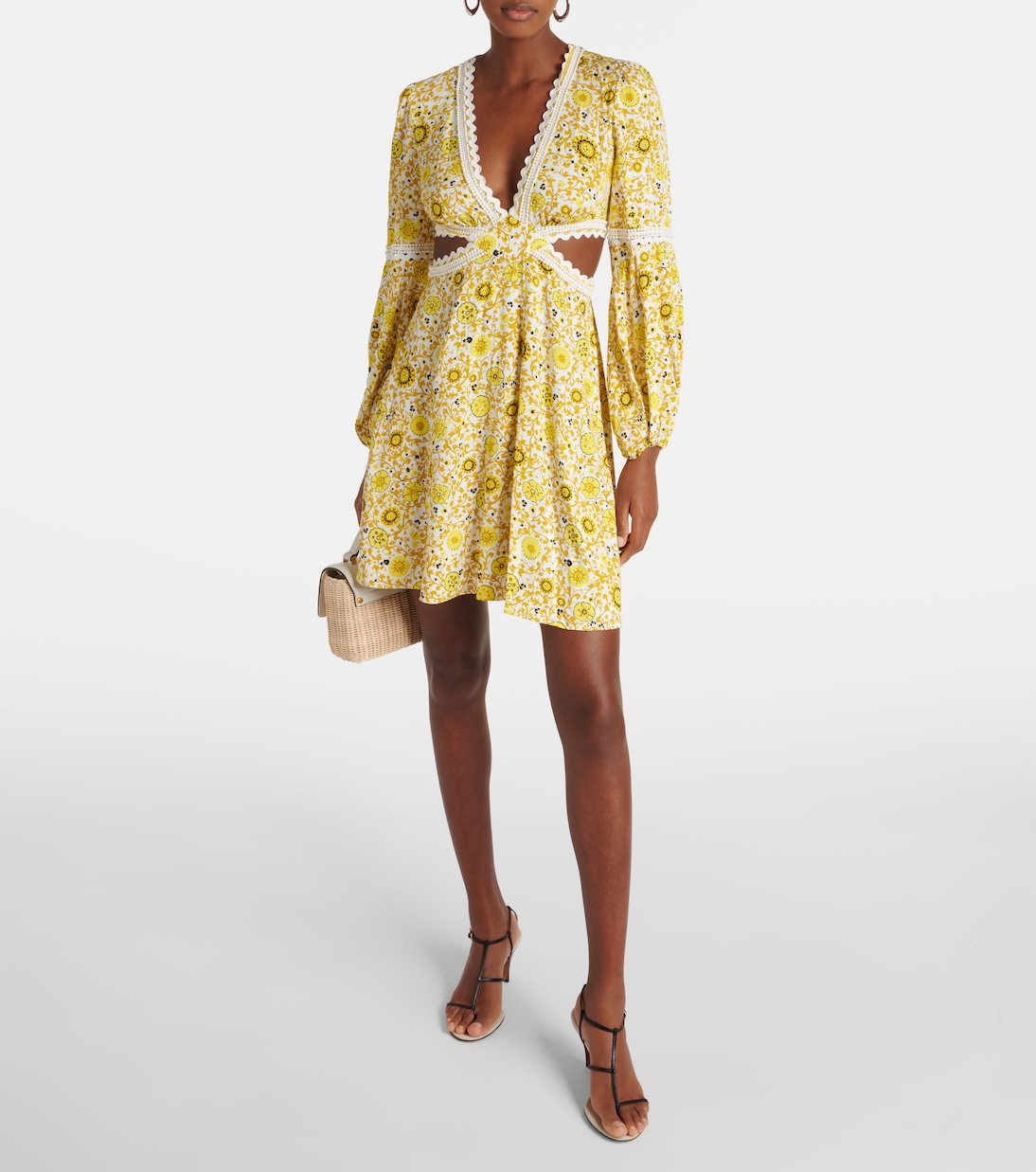 Bedrucktes Minikleid Kimmie aus Twill | Diane von Furstenberg
