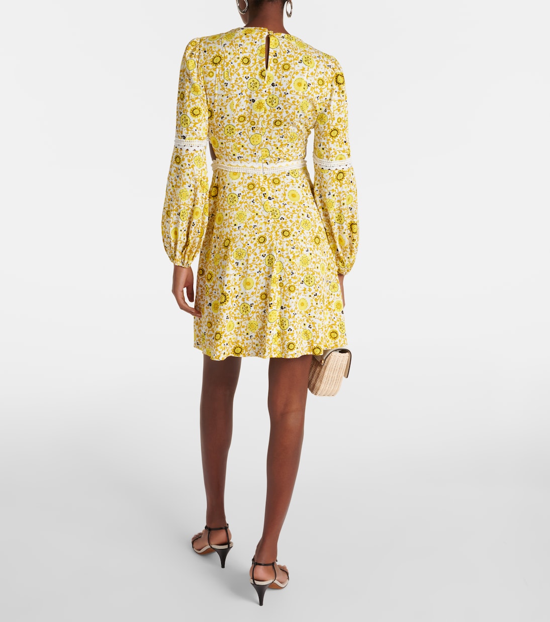 Bedrucktes Minikleid Kimmie aus Twill | Diane von Furstenberg