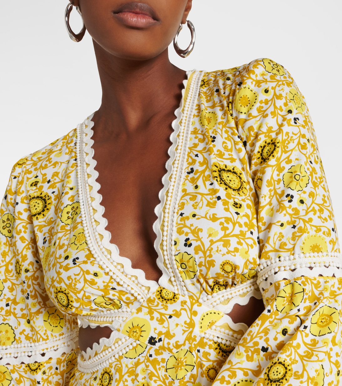 Bedrucktes Minikleid Kimmie aus Twill | Diane von Furstenberg