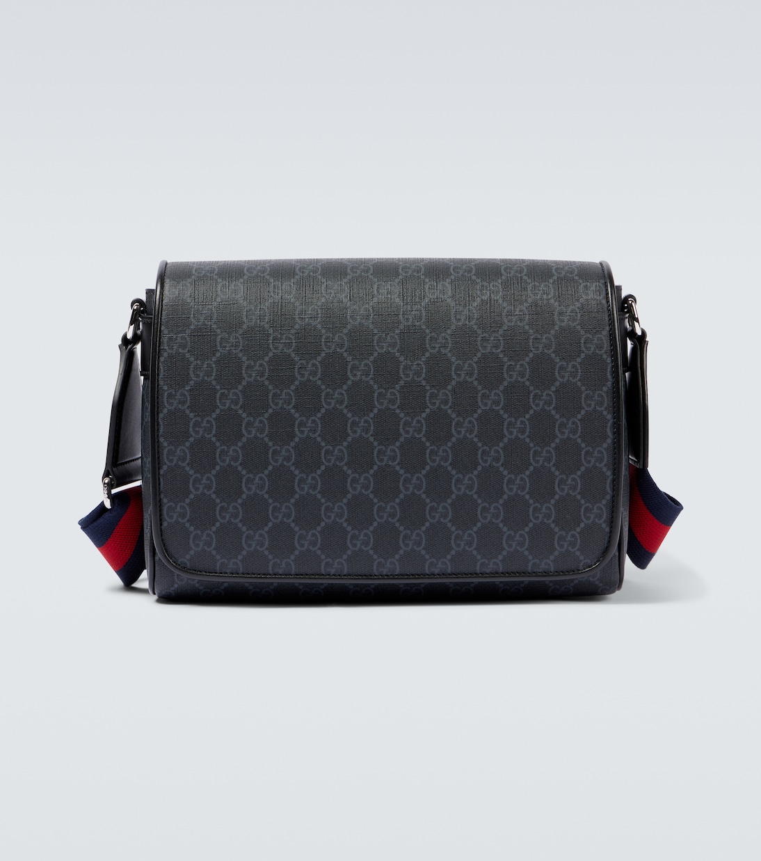 Borsa a tracolla GG canvas con pelle | Gucci