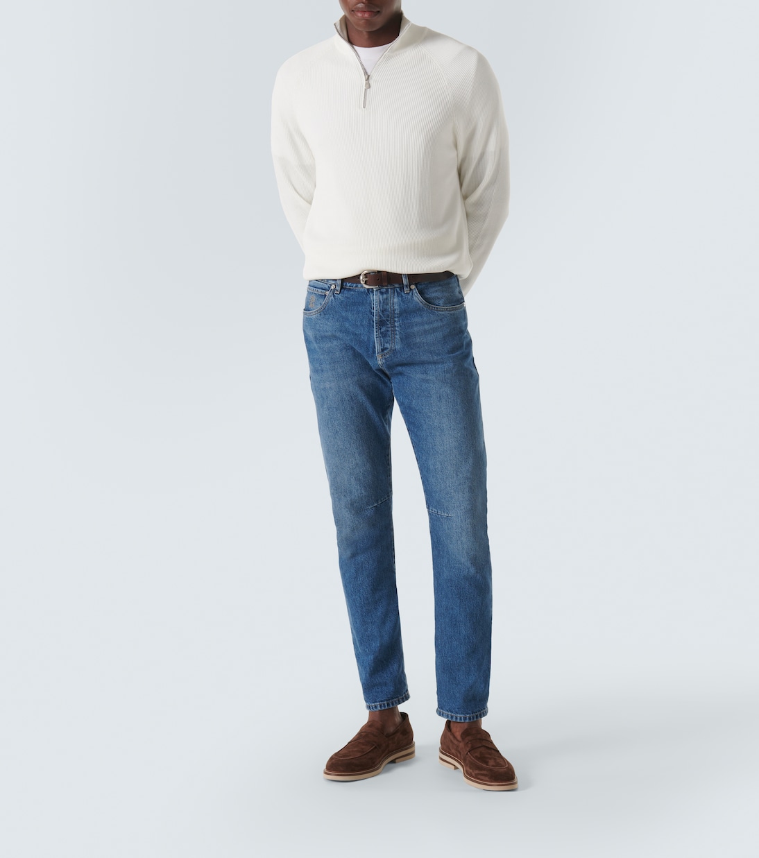 Mocassini in suede | Brunello Cucinelli