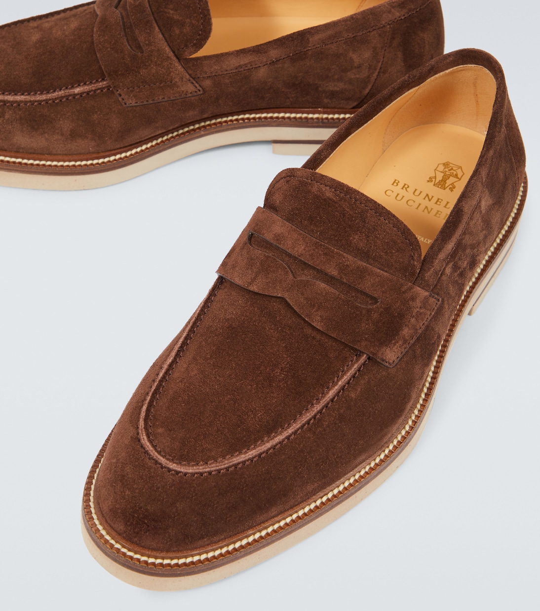 Mocassini in suede | Brunello Cucinelli