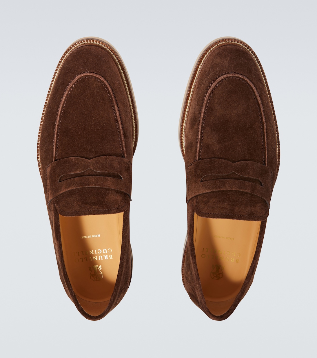 Mocassini in suede | Brunello Cucinelli