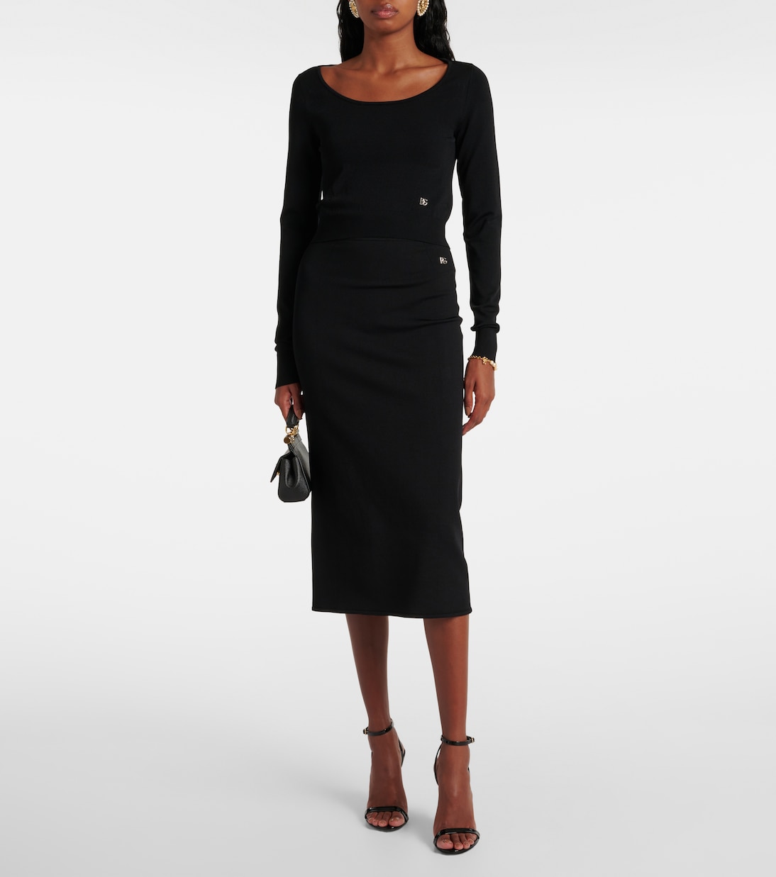 Pullover DG in jersey | Dolce&Gabbana