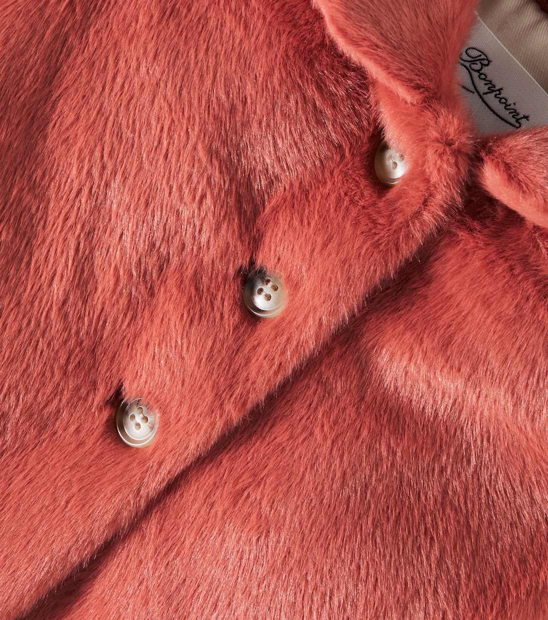 Baby Mantel Douceur aus Faux Fur | Bonpoint