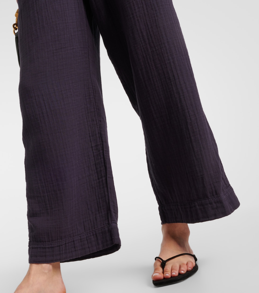 Pantaloni a gamba larga Franny in cotone | Velvet