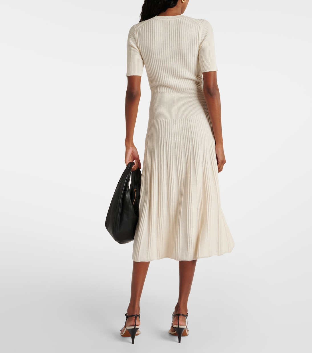 Abito midi in maglia di lana | Joseph
