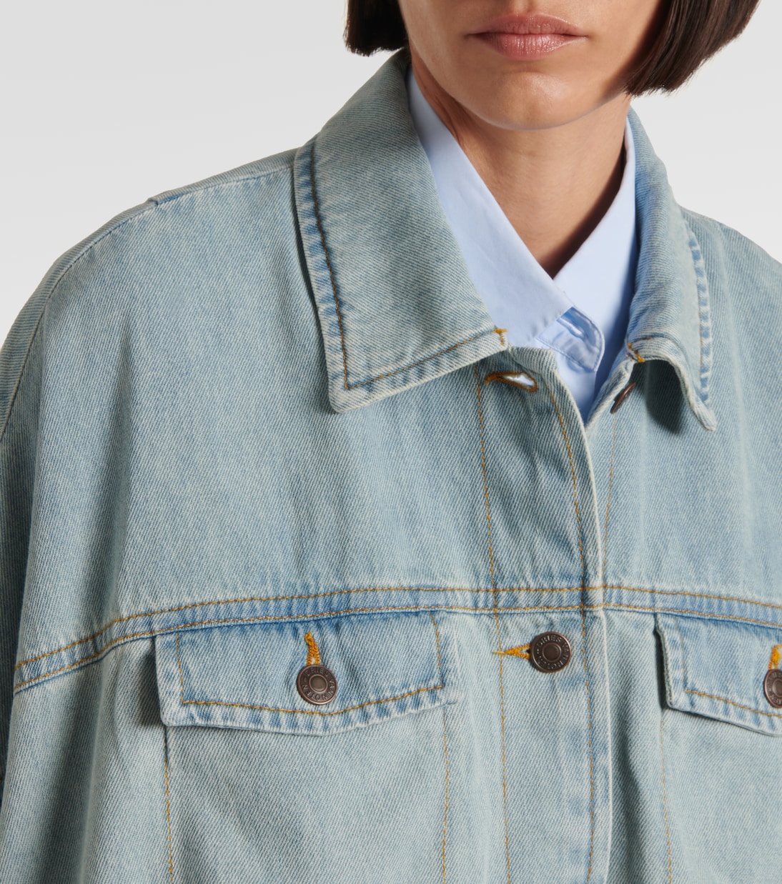 Denim jacket in blue - Dries Van Noten | Mytheresa