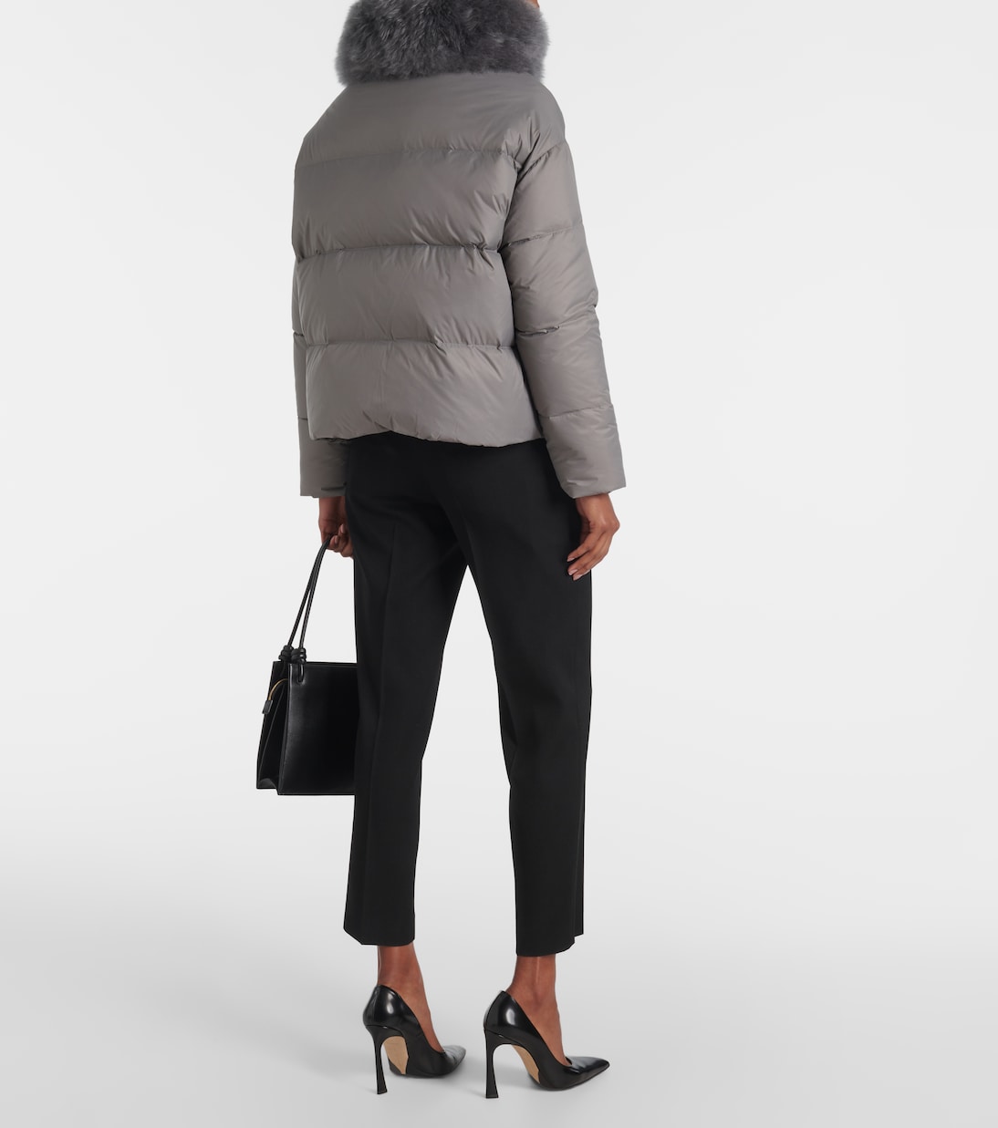 Piumino con shearling | Yves Salomon