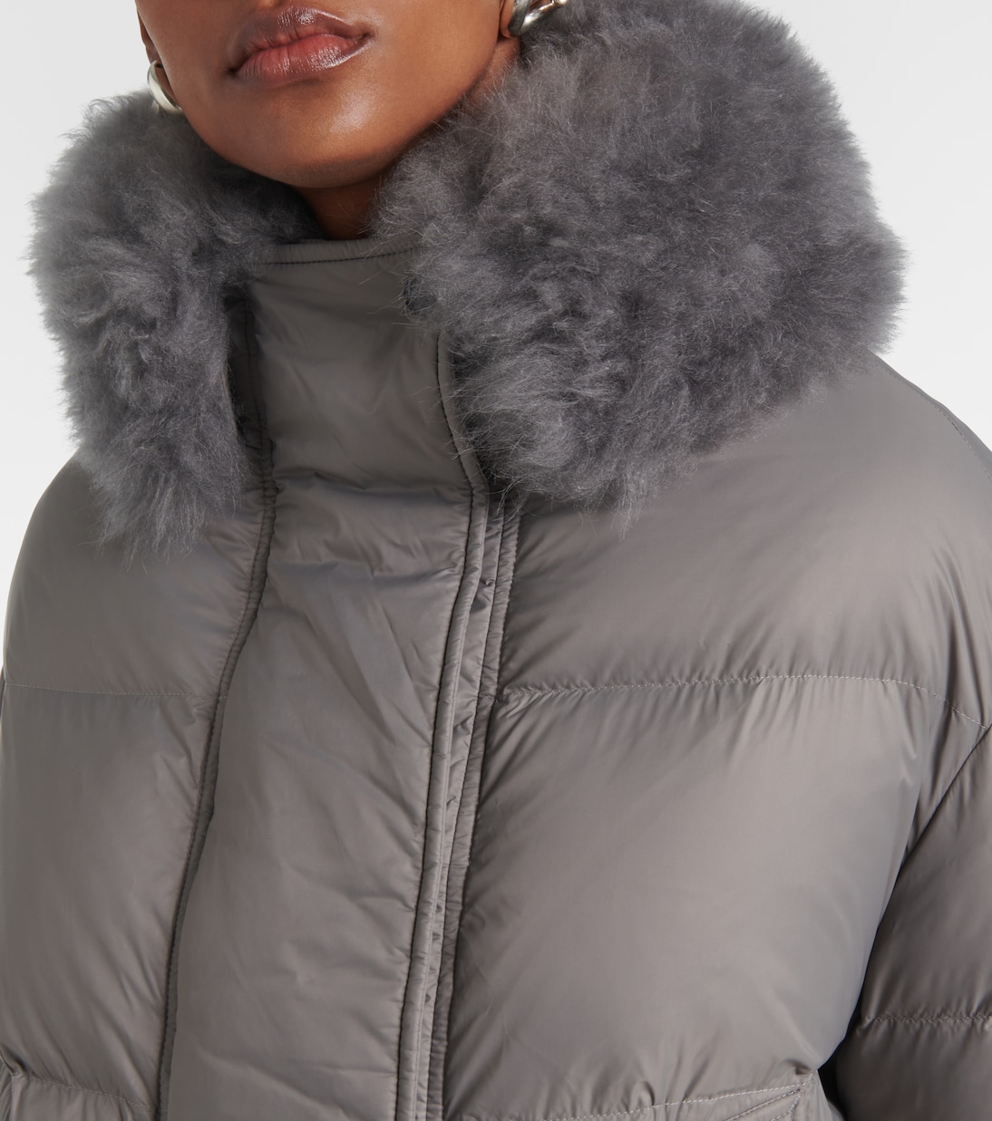 Piumino con shearling | Yves Salomon