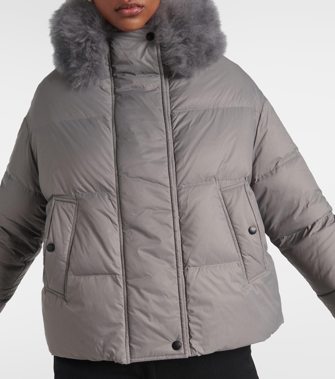 Piumino con shearling | Yves Salomon