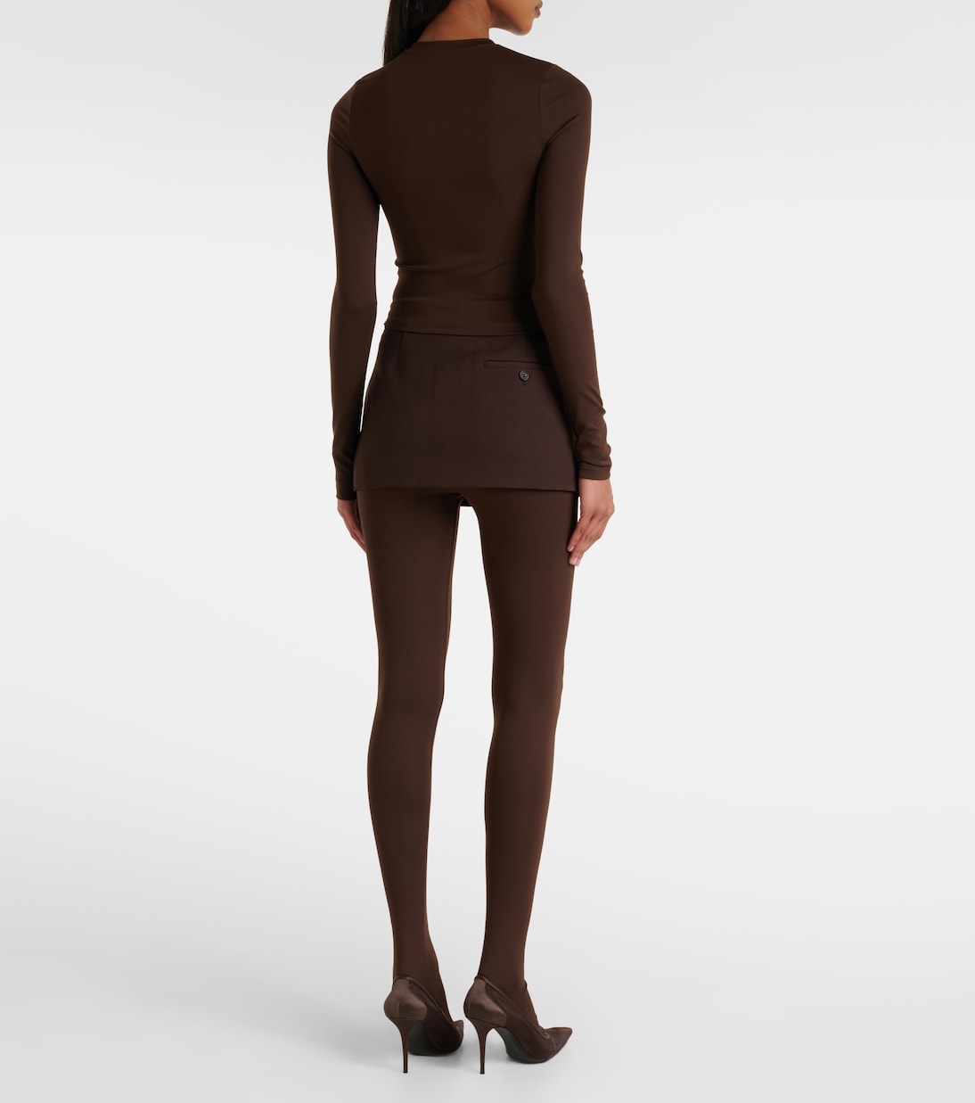 Calze opache serali per giovani alla moda di WARDROBE.NYC