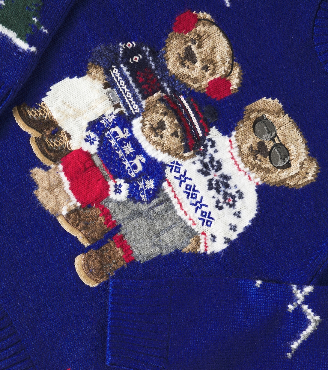 Polo Bear Family cotton and wool sweater | Polo Ralph Lauren Kids