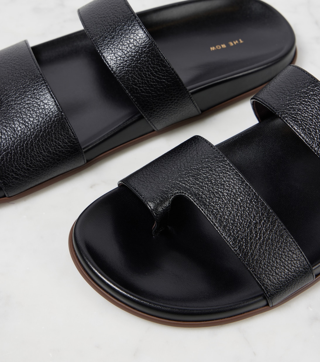 Sandales Hugh en cuir | The Row