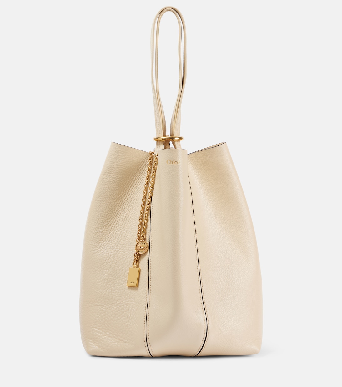 Borsa Chloé Spin Large in pelle | Chloé