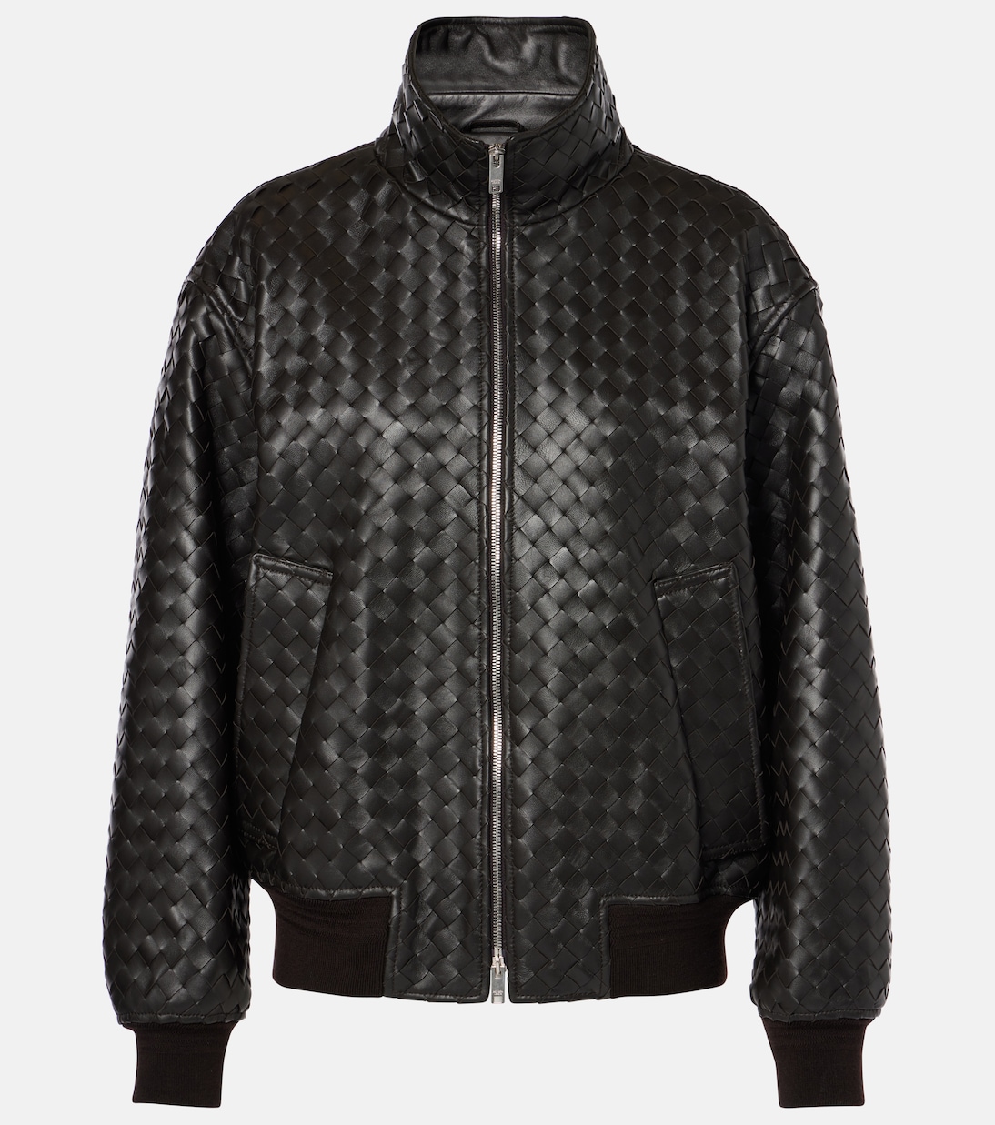 Giacca in pelle Intrecciato | Bottega Veneta
