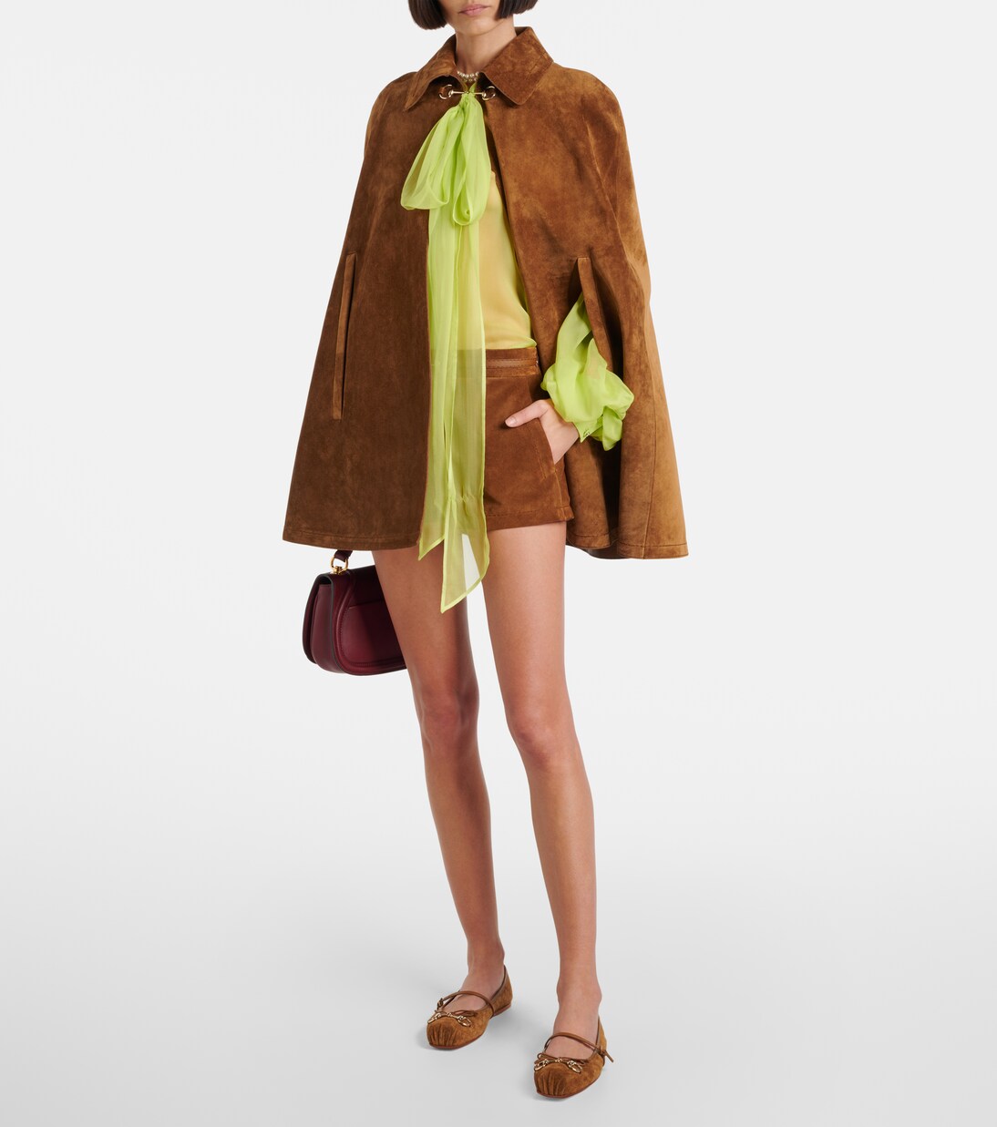 Mantella Horsebit in suede | Gucci