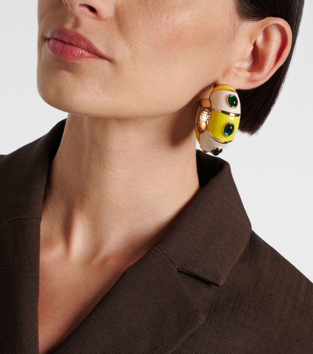 Pendientes de aro Rayures adornados | Jacquemus