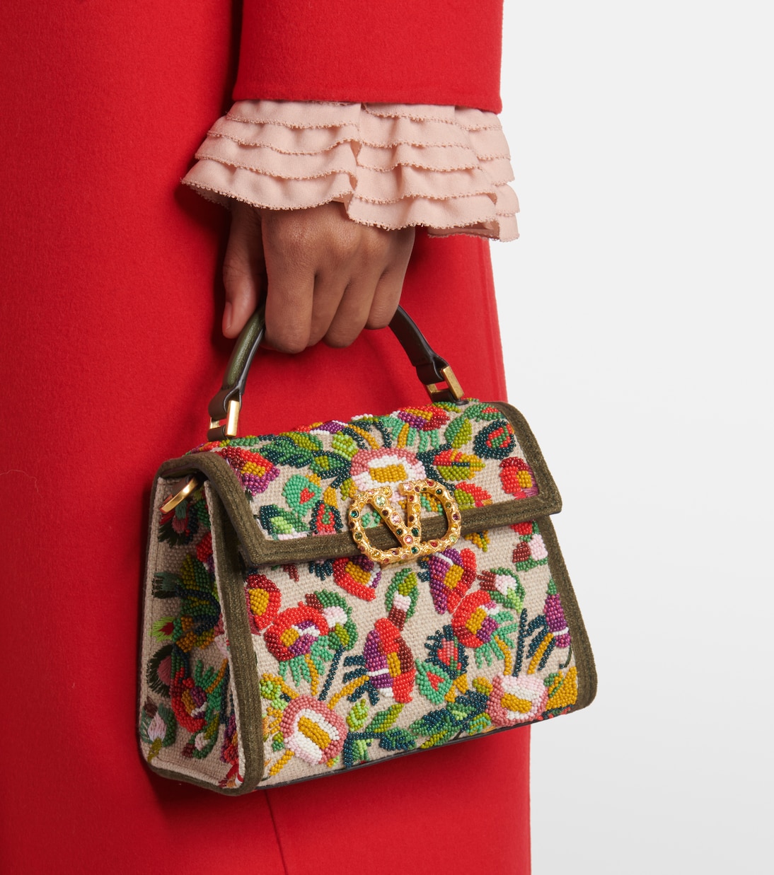 Borsa VSling Mini in jacquard | Valentino Garavani