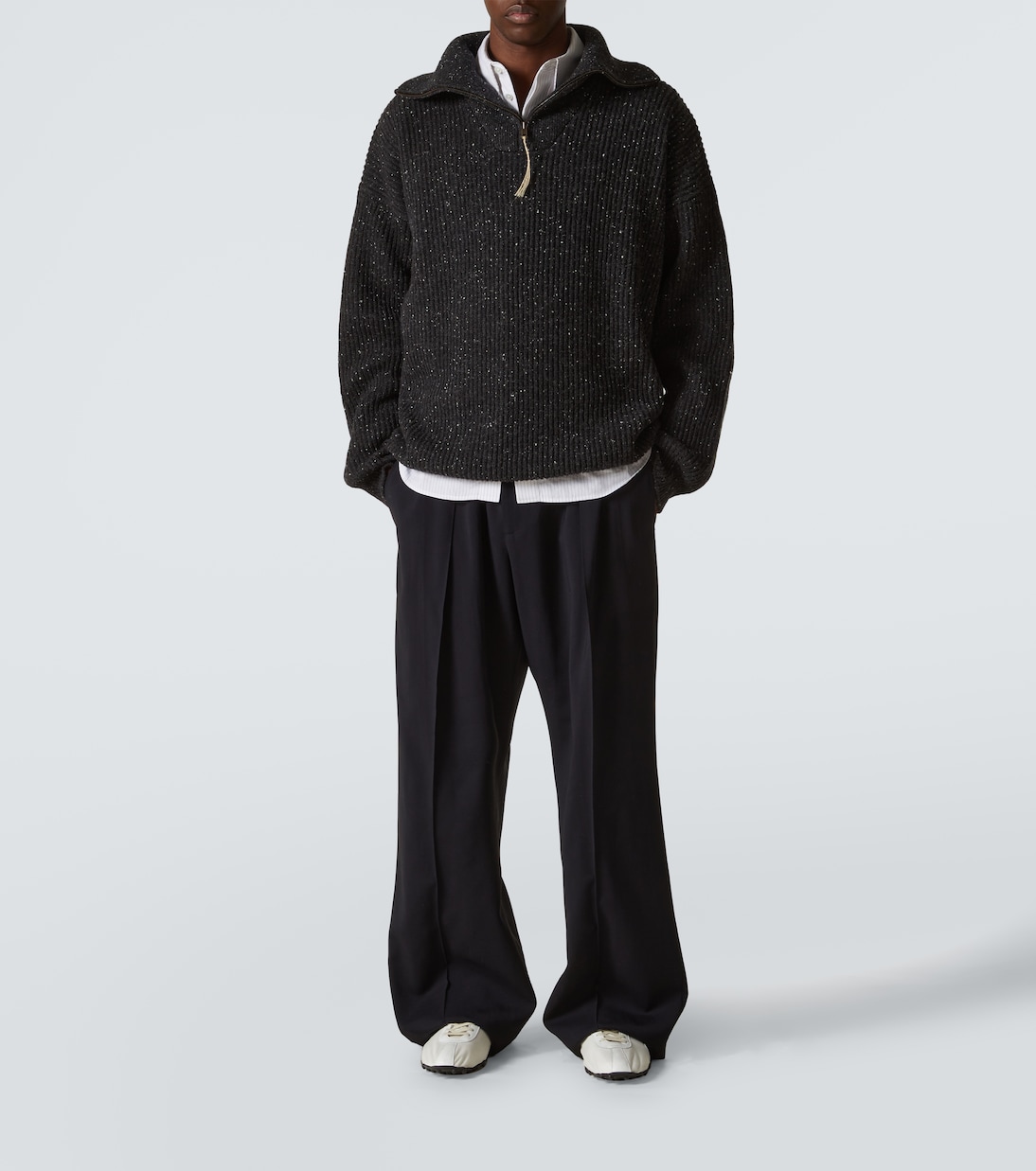 Sneakers Sprinters mit Leder | Maison Margiela