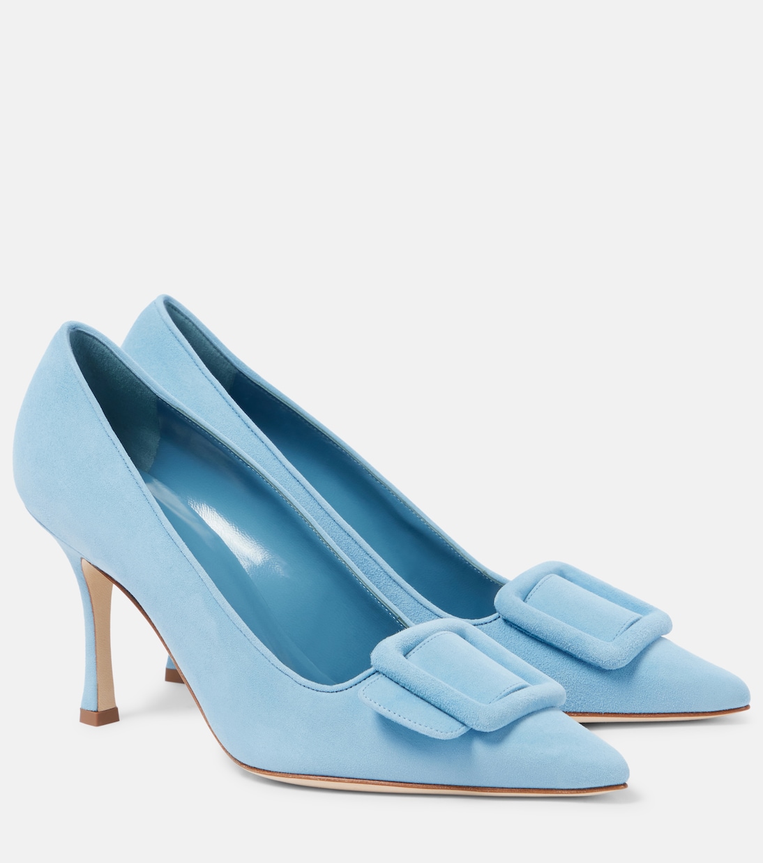 Escarpins Maysale 90 en daim | Manolo Blahnik