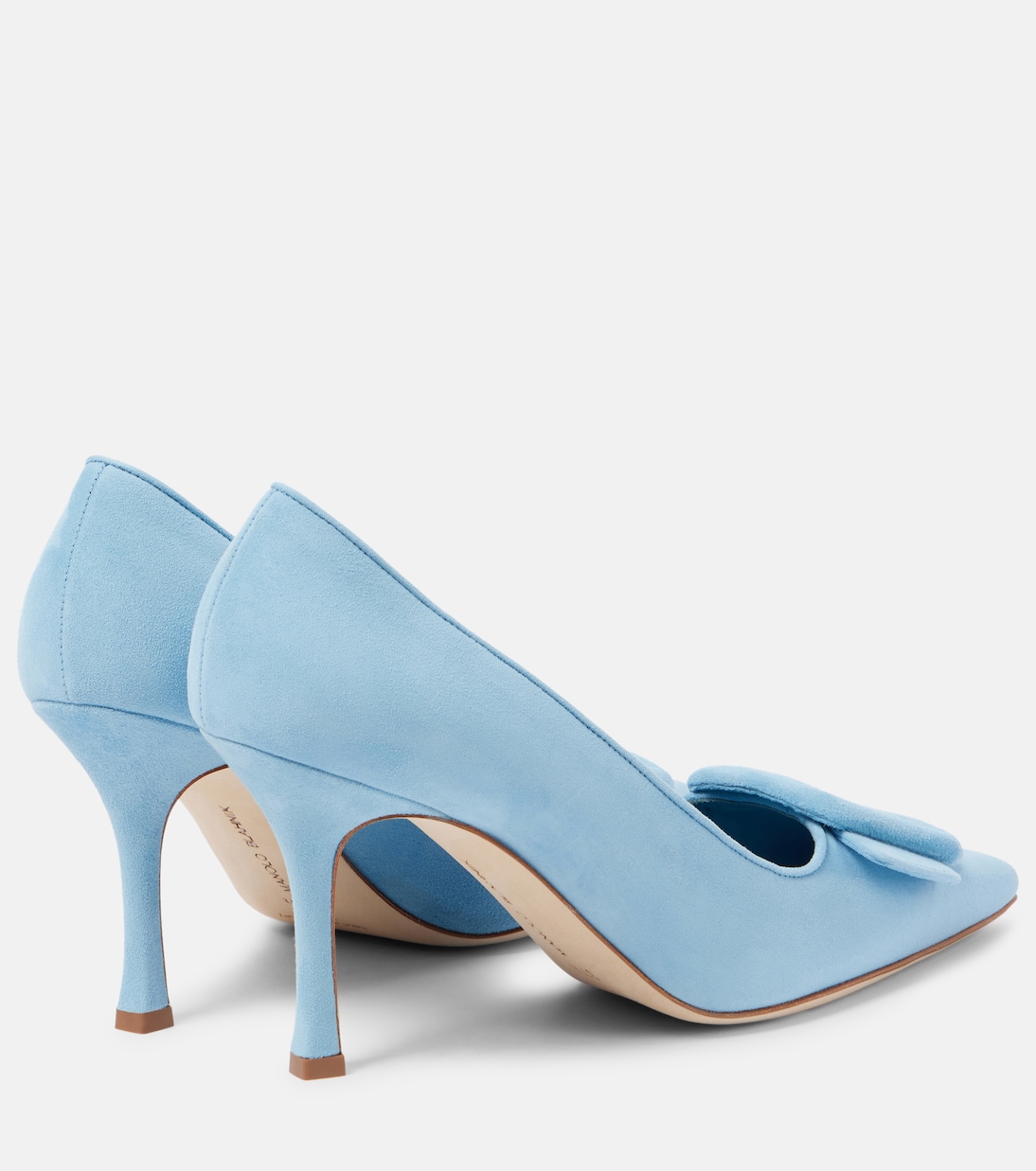 Escarpins Maysale 90 en daim | Manolo Blahnik