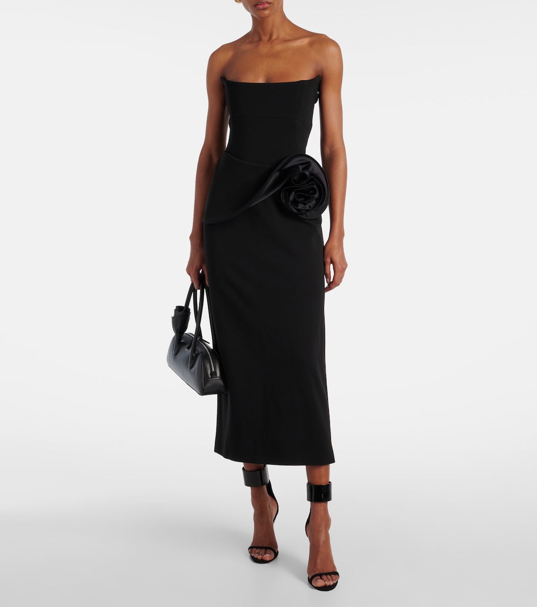Robe bustier à fleurs | Magda Butrym