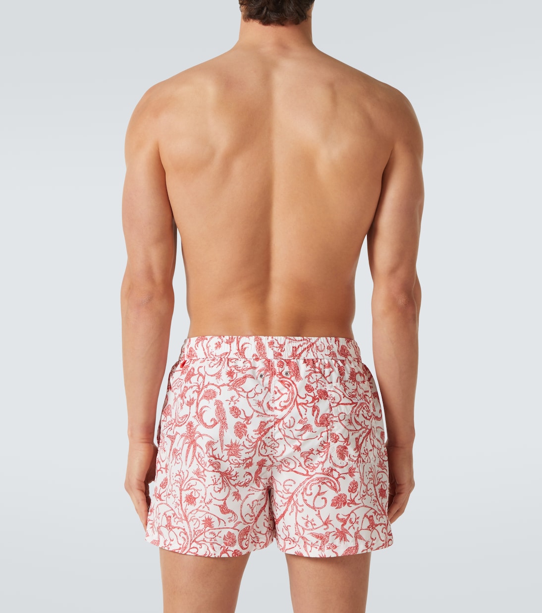 Printed swim trunks | Kiton