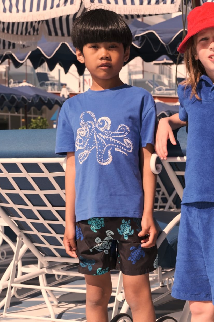 Jihin printed swim trunks | Vilebrequin Kids