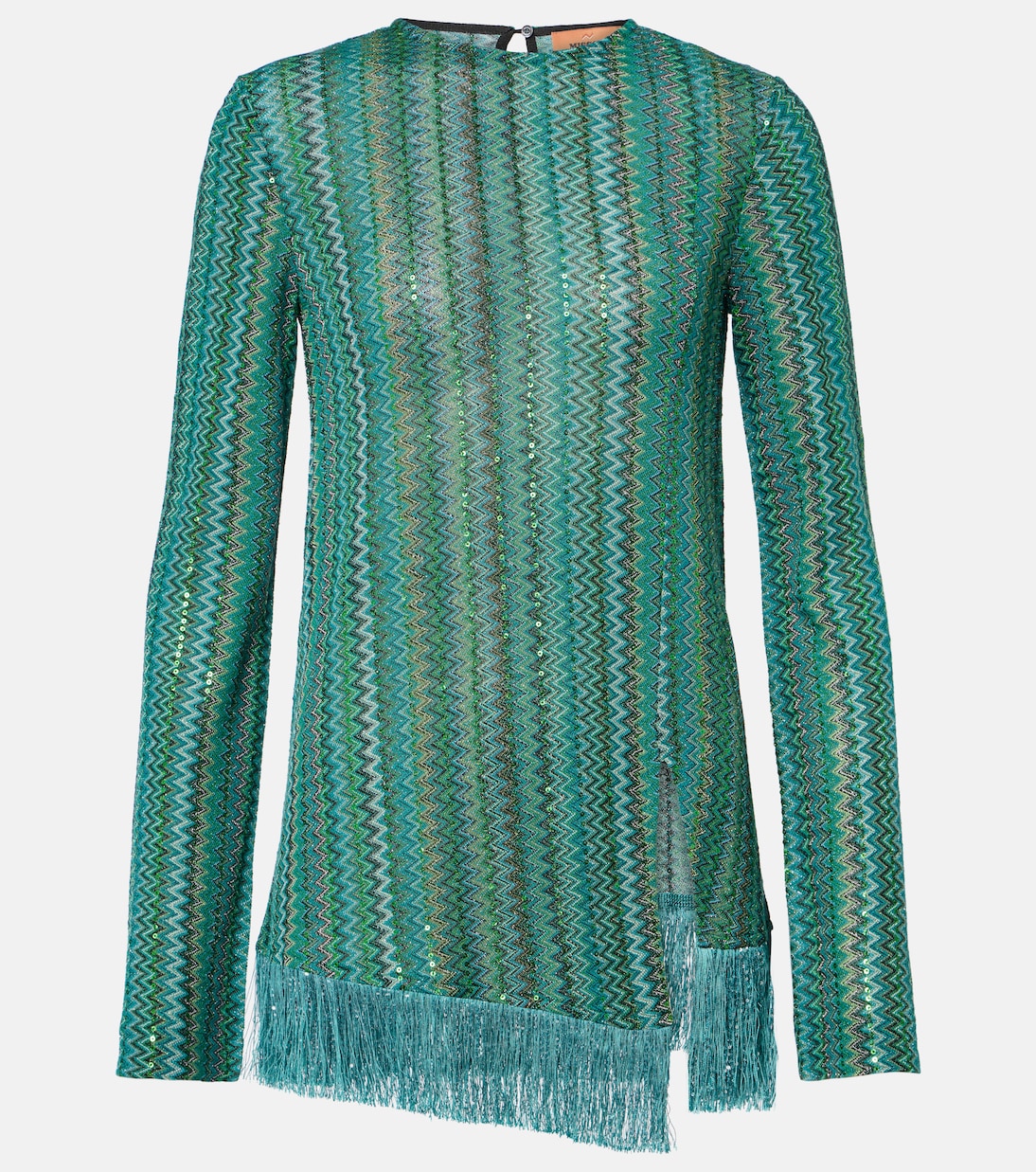 Top Zigzag en lamé | Missoni