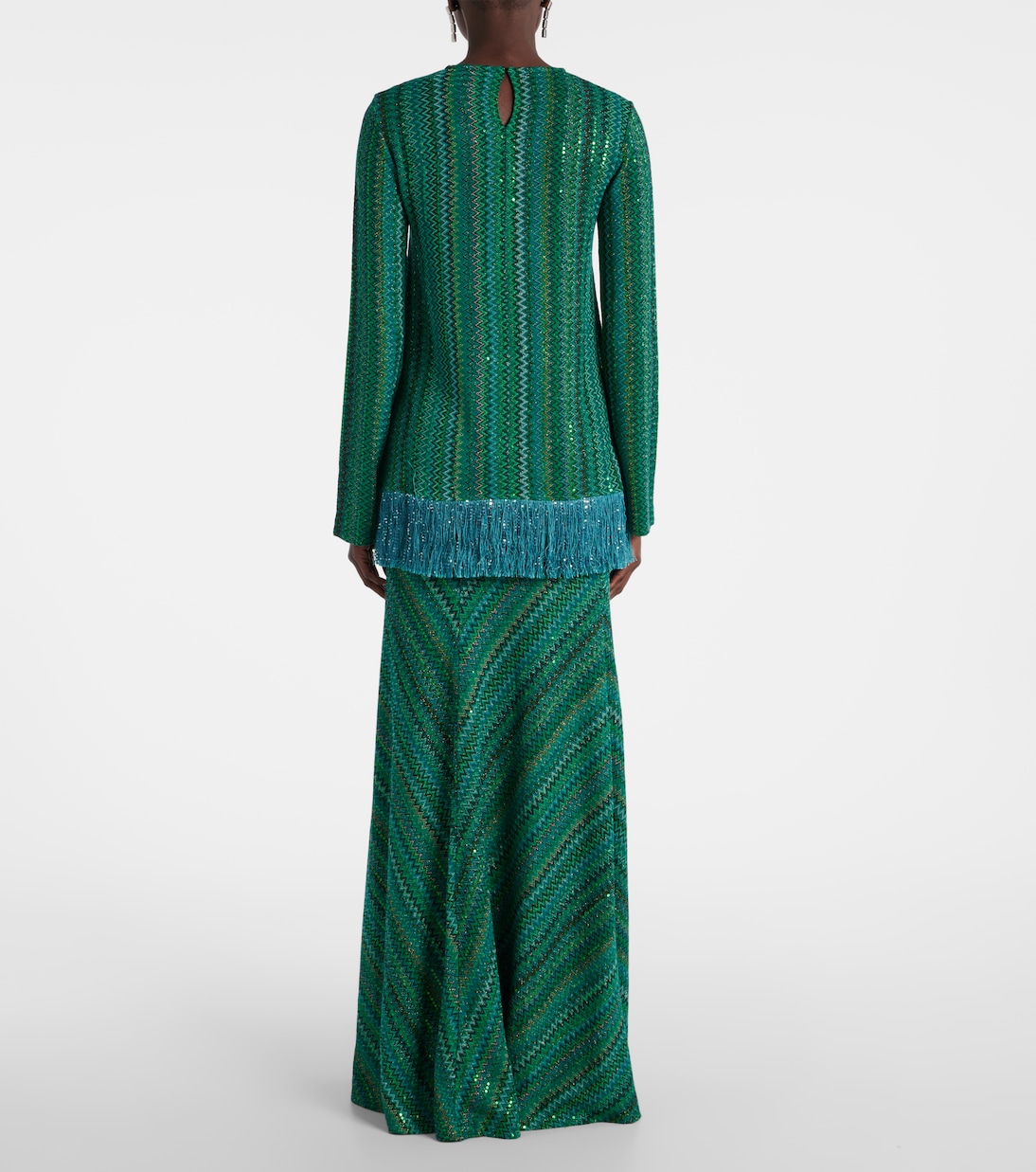 Top Zigzag en lamé | Missoni