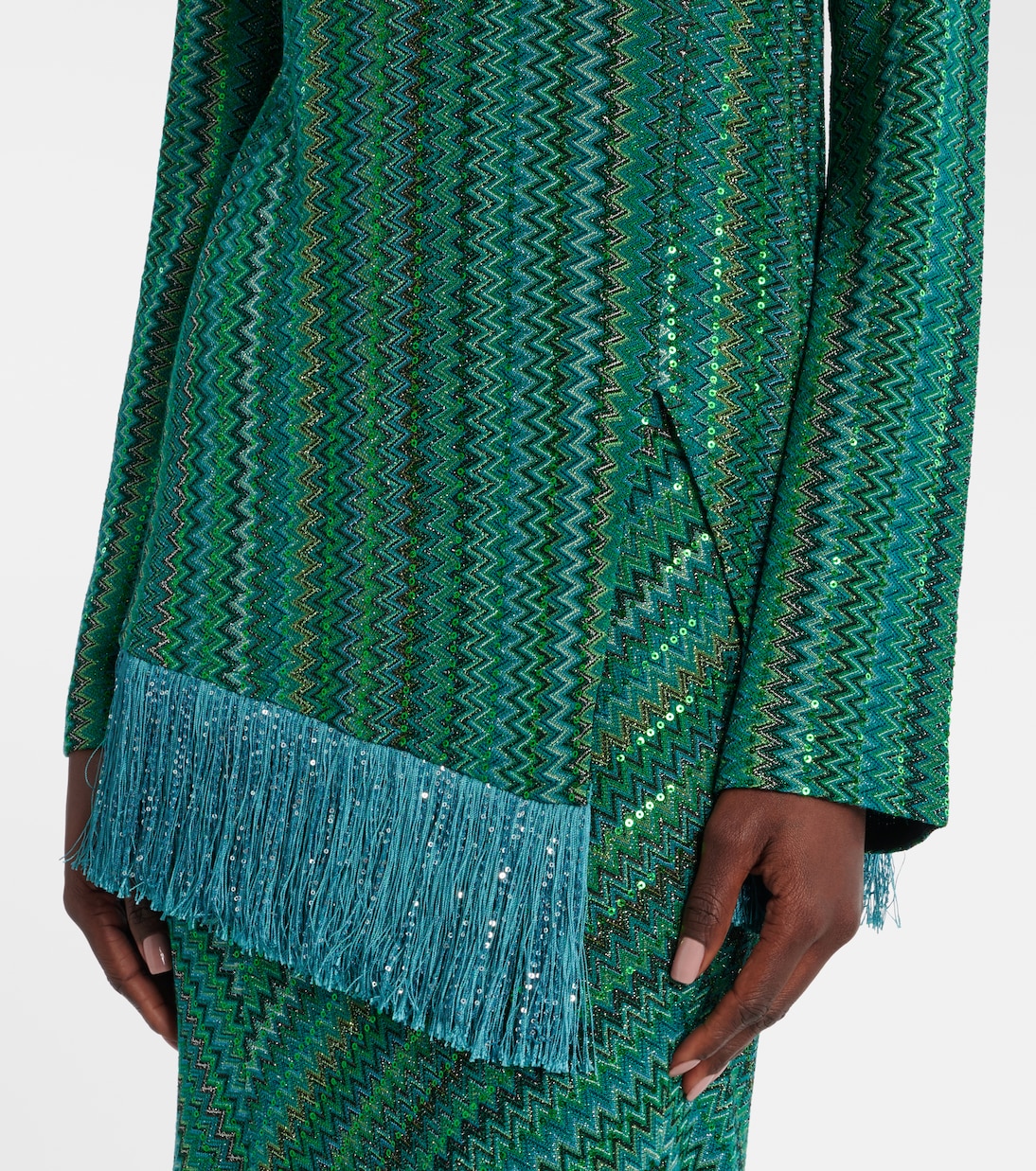 Top Zigzag en lamé | Missoni