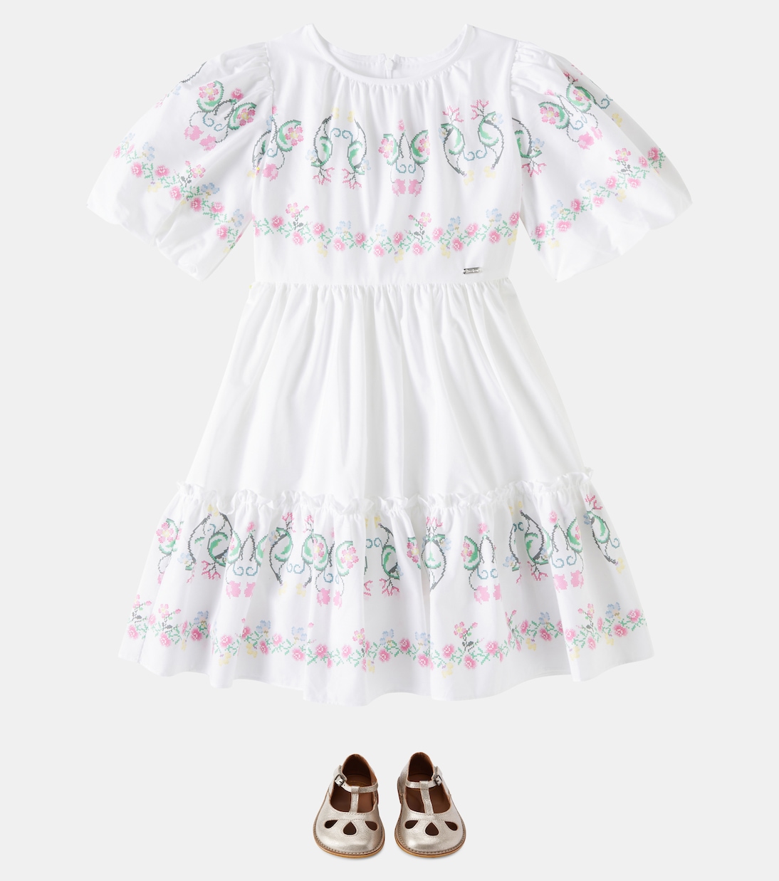 Printed cotton dress | Patachou