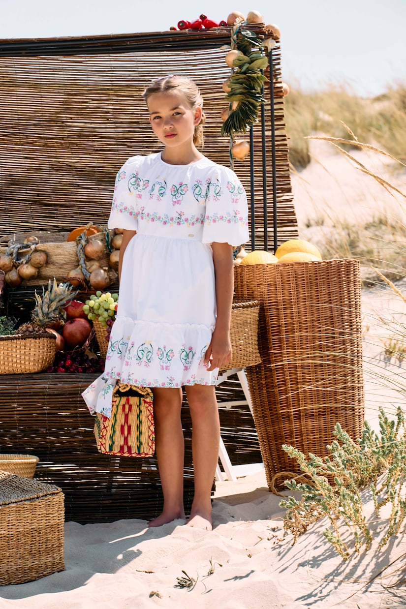 Printed cotton dress | Patachou