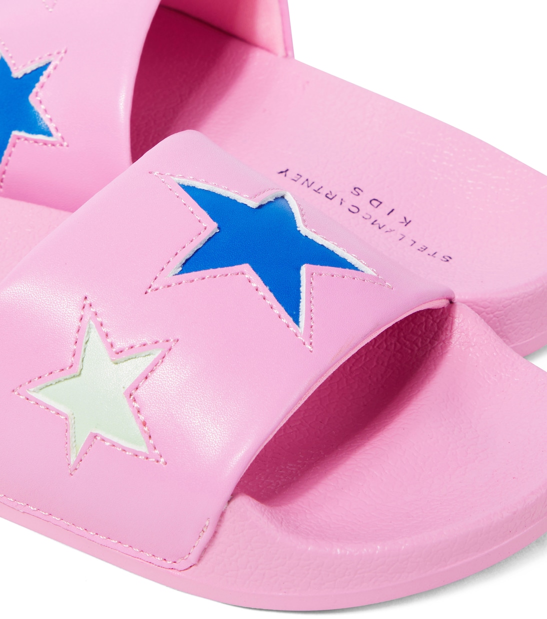Pantoletten aus Lederimitat | Stella McCartney Kids