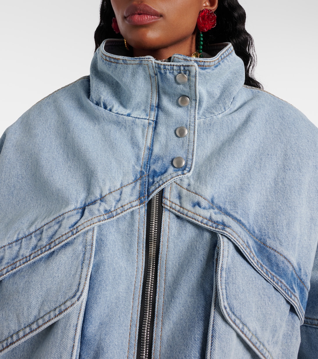 Veste bomber en jean | Magda Butrym