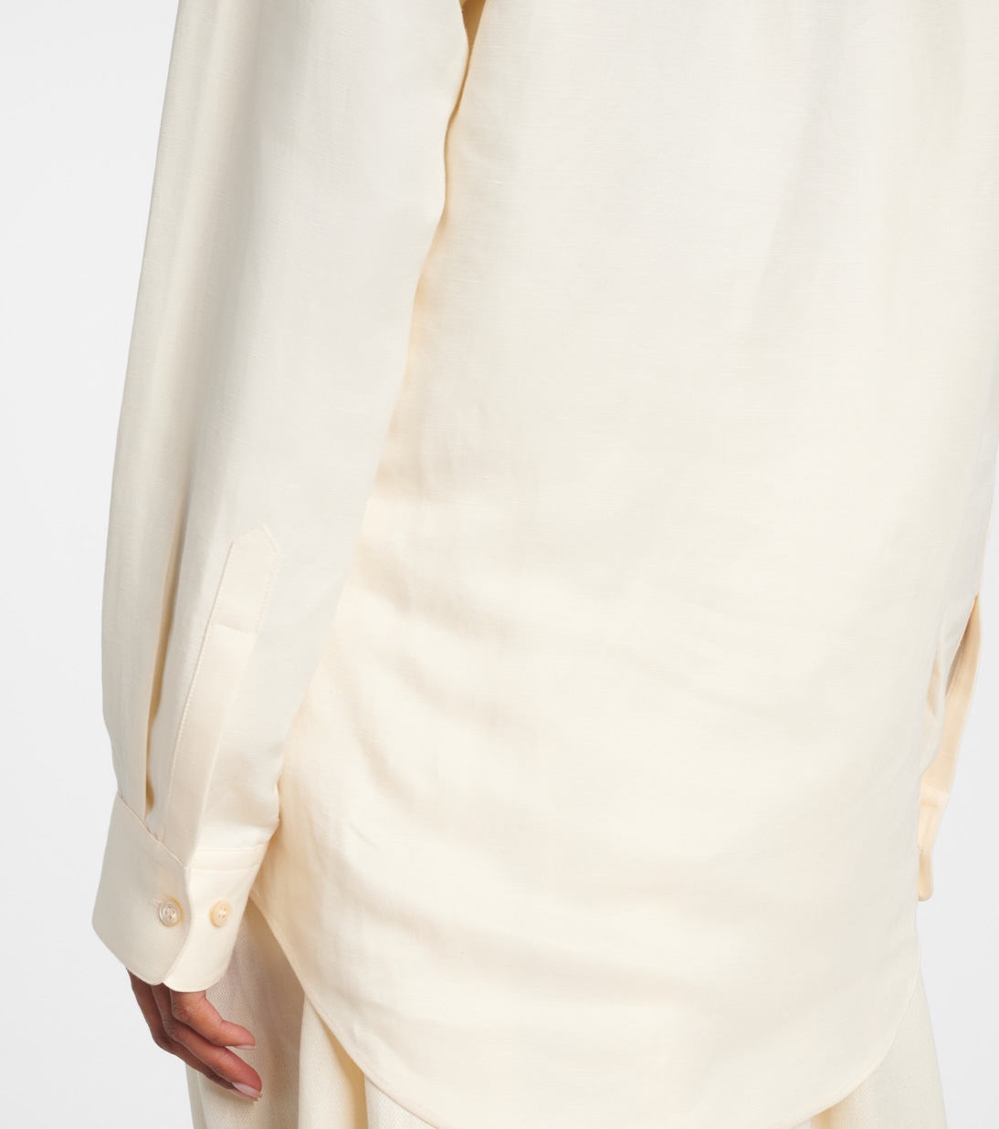 Camisa Ferrara de lino y seda | Gabriela Hearst