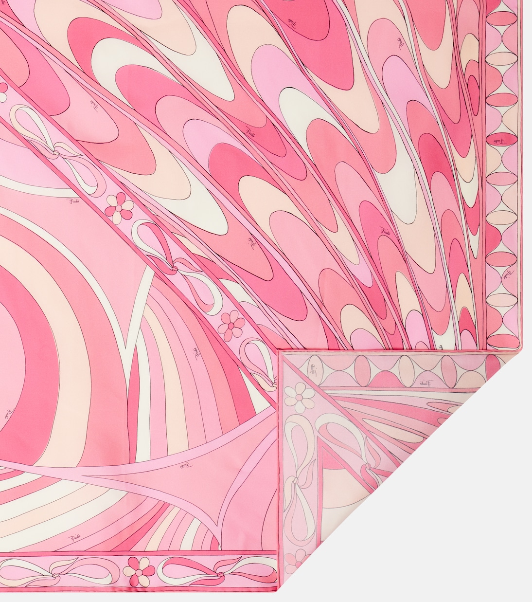 Foulard Onde Iride in twill di seta | Pucci