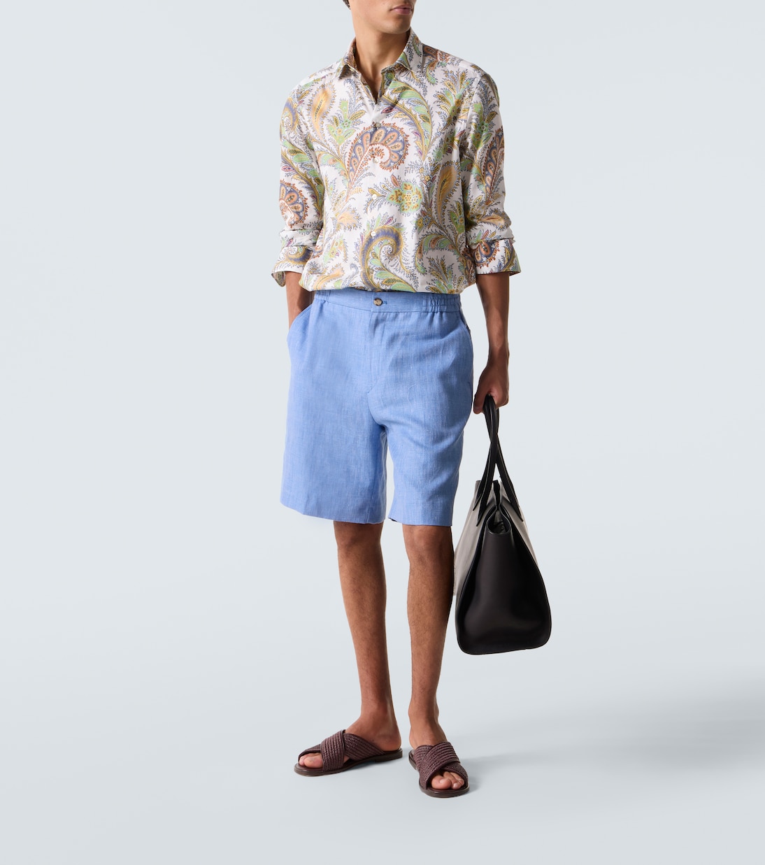 Paisley cotton poplin shirt | Etro