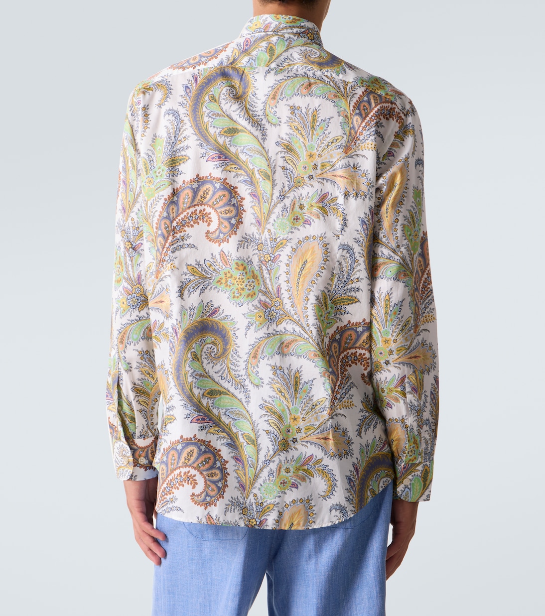 Paisley cotton poplin shirt | Etro