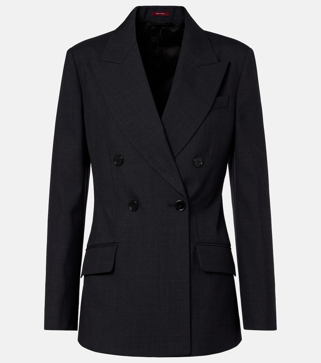 Double-breasted wool blazer | Gucci