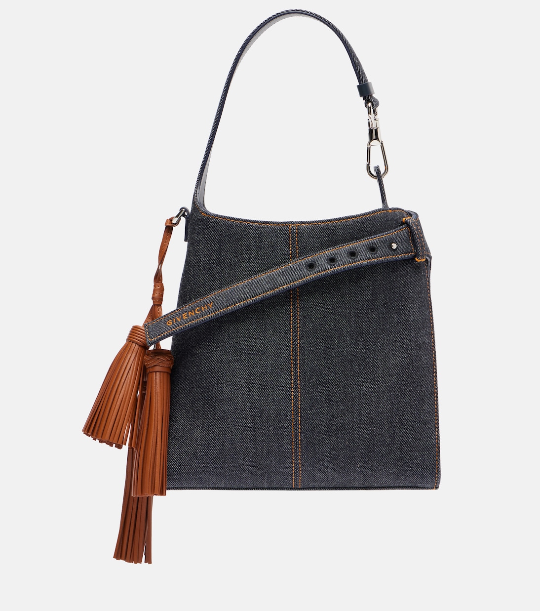 Voyou Mini denim shoulder bag | Givenchy