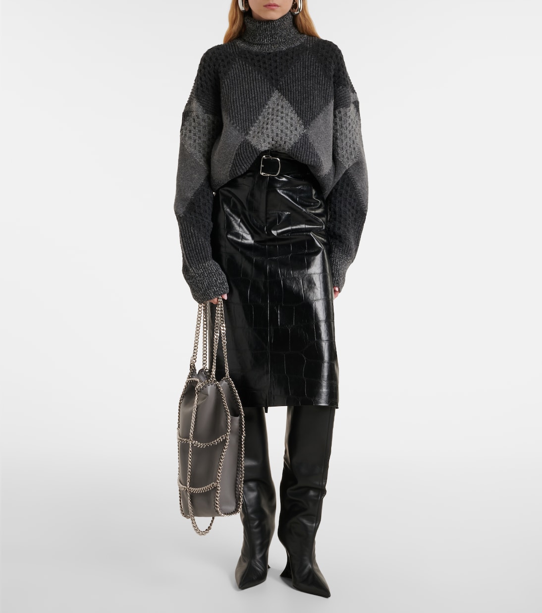 Falabella Small faux leather tote bag | Stella McCartney