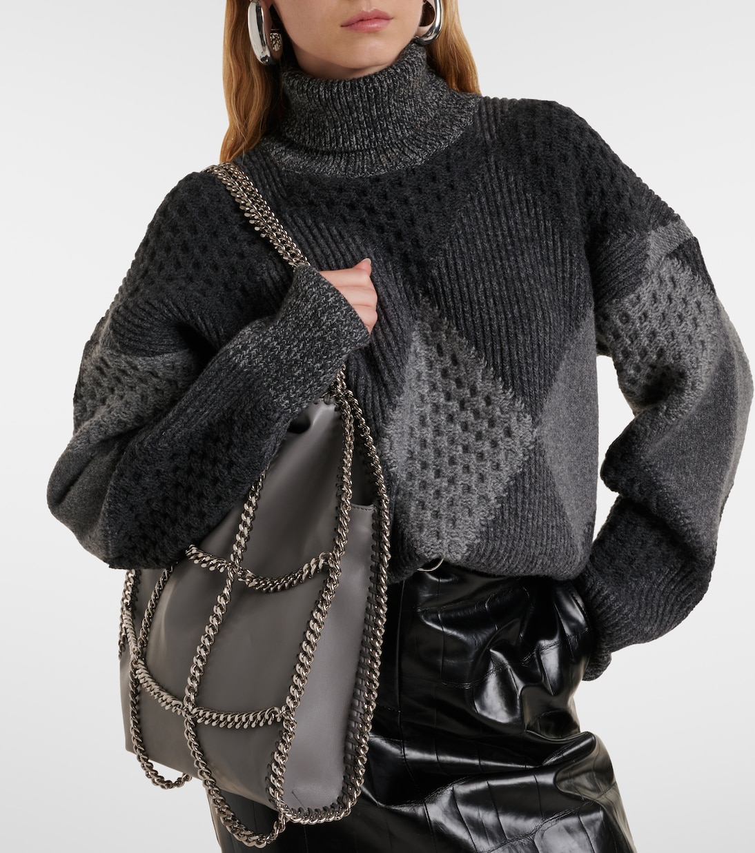Falabella Small faux leather tote bag | Stella McCartney